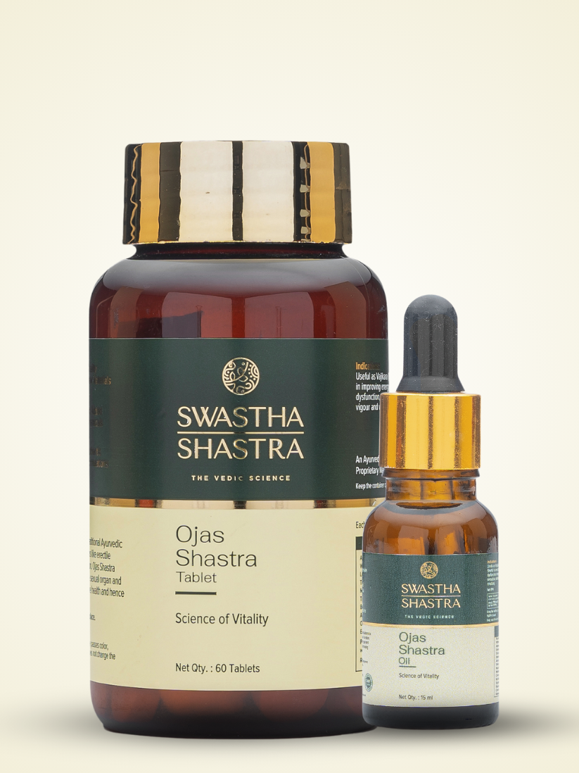 Combo of Ojas Shastra Tablet & Oil